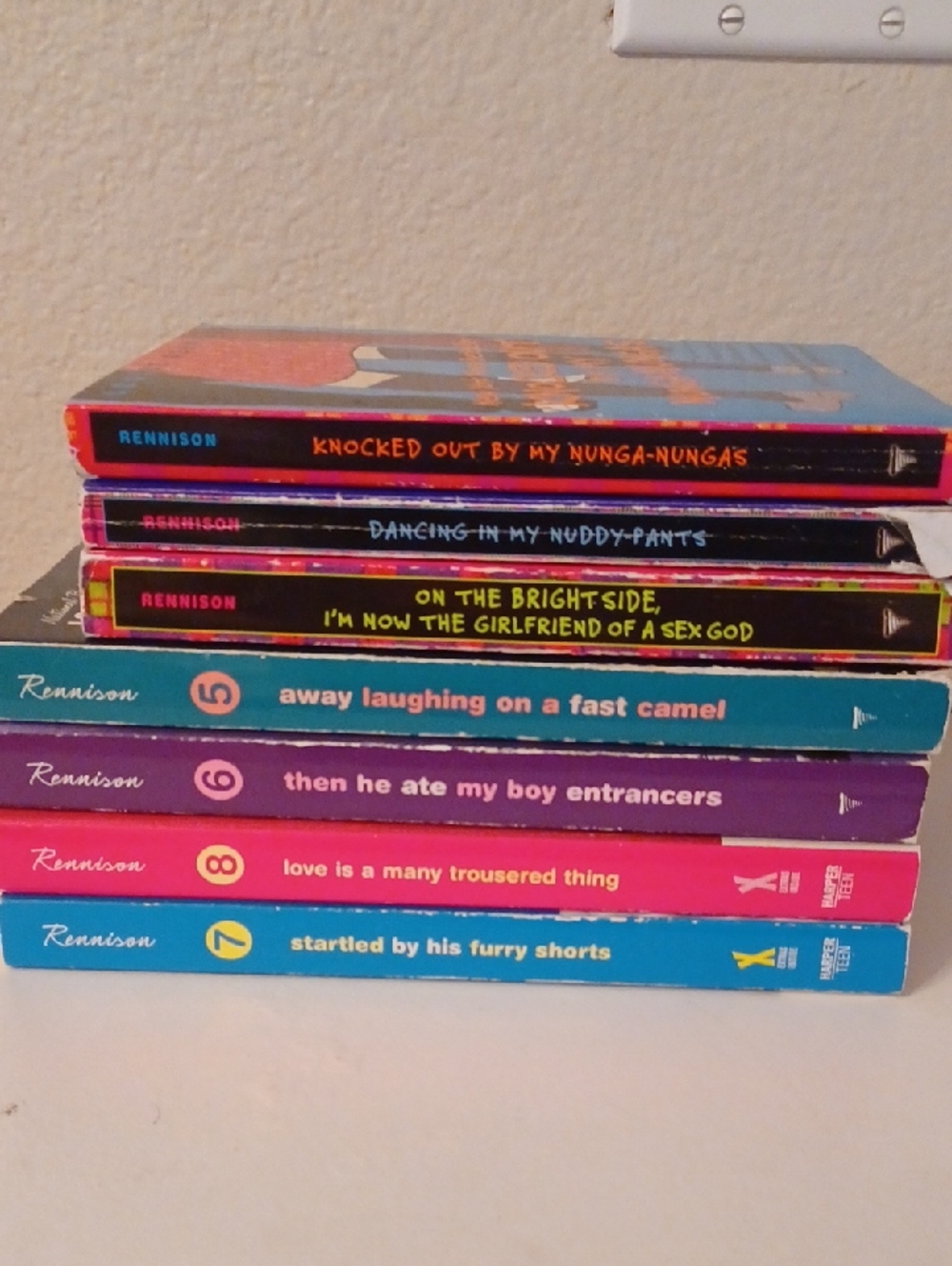 Louise Rennison Book Lot Of 7